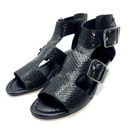 Donald Pliner Olive Wedge Sandals - Picture 1 of 12